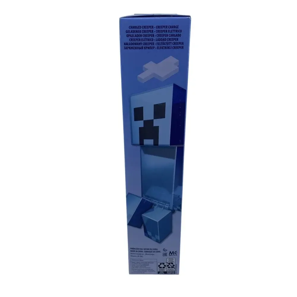 Minecraft Dungeons Creeper Charged Creeper 11” Articulated Action Figure NIB